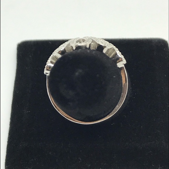 925 sterling silver zigzag design ring - Picture 4 of 9